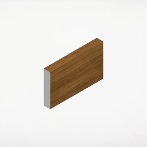 Architectural Trim for Column 1 in. x 4 in. x 6-1/2 ft. Sandalwood