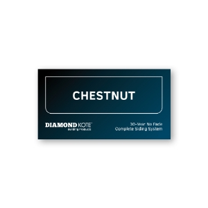 Diamond Kote®  ID Signage 3x1.25 - Chestnut