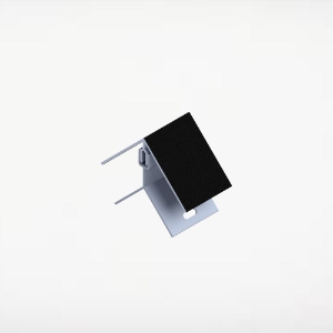 2pc 2 in. Alum/Alum Board & Batten Outside Corner 20 ft. Black Sand 4/pk ChamClad