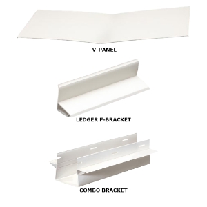 12 in. x 12 ft. DrySpace Kit White