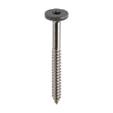 1-3/4 in. TOPLoc Fascia Screws Dark Gray 100 Pk