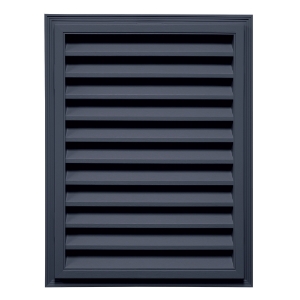 18 in. x 24 in. Rectangle Louver Gable Vent CT Deep Mineral 913