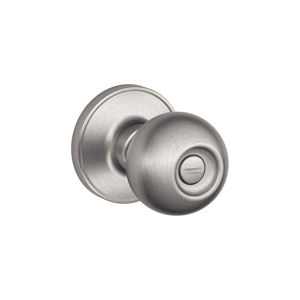J40 Privacy Corona Knob 630 Satin Stainless Steel