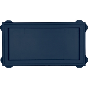 Recessed Jumbo Mount Block Midnight Blue 423