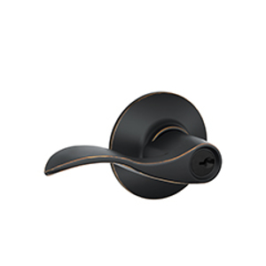 F51V Entry Accent Lever 716 Aged Bronze - Visual Pack
