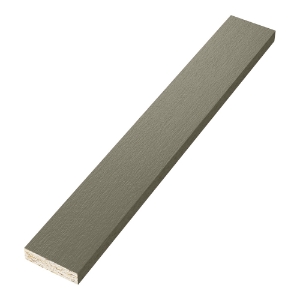 Diamond Kote® 4/4 in. x 3 in. x 16 ft. Brushed Smooth Trim Terra Bronze