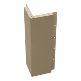 Diamond Kote® 5/4 in. x 6 in. x 16 ft. Brushed Smooth Outside Corner Seal - 1 per pack