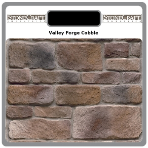 StoneCraft  Valley Forge Cobble Sample Board