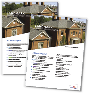 CT Roof Landmark Series Sell Sheet 00-04-294-NA-EN