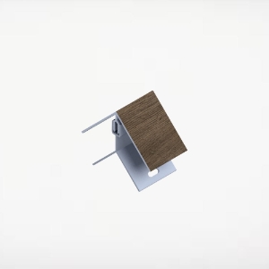 2pc 2 in. Alum/Alum Board & Batten Outside Corner 20 ft. Toffee (Price Reflects 4 to a Pack)