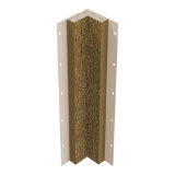 Diamond Kote® 5/4 in. x 3 in. x 10 ft. Woodgrain Inside Corner with Nail Fin Honeycomb