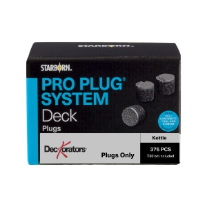 Plugs Only, Kettle Gray 375/Pk