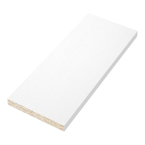 Diamond Kote® 5/4 in. x 8 in. x 16 ft. Brushed Smooth Trim White