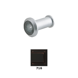 Ives 698PB Wide Angle Door Viewer 190 Degree 716 Aged Bronze - Model: SC698P-B716