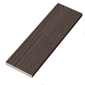 Diamond Kote® 4/4 in. x 6 in. x 16 ft. Woodgrain Trim Umber