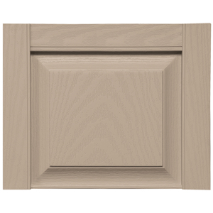 14-3/4 in. Raised Panel Transom Top Wicker