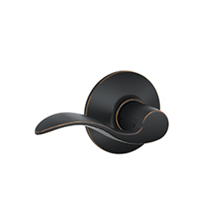 F10V Passage Accent Lever 716 Aged Bronze - Visual Pack