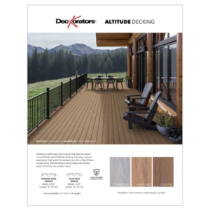 508468 - Deckorators Altitude Decking Sell Sheet -2026 25/pk