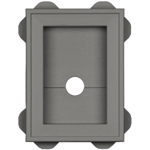 Split Mini Mount Block #215 CT Charcoal