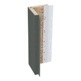 Diamond Kote® 5/4 in. x 6 in. x 16 ft. Brushed Smooth Outside Corner Emerald - 1 per pack