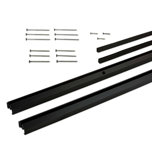 6 ft. Timbertech Glass Channel Black