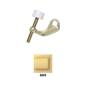 Ives 72Z Door Saver Hinge Pin Door Stop 605 Bright Brass  - Model: 72Z605E