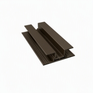 EasyTrim EZ-67 7/16 in. x 10 ft. 2-piece Vertical U Panel Trim Coffee