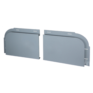 6 in. x 37-5/8 in. J Channel Back Plate for Window Header #030 Paintable