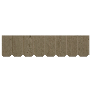 Diamond Kote® Octagon Shakes 12 in. Enhanced Rain Line Woodgrain Seal