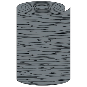 24 in. x 50 ft. Aluminum Trim Coil Woodgrain Eldridge Gray 605