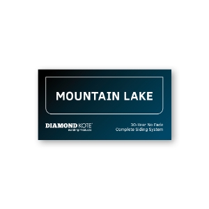 Diamond Kote®  ID Signage 3x1.25 - Mountain Lake