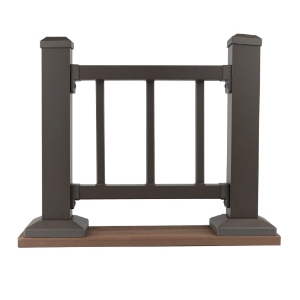 Deckorators Contemp Alum Table Top display-Bronze