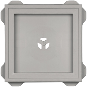 Recessed Square Mount Block CT Graystone 171