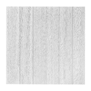 Diamond Kote® 3/8 in. x 4 ft. x 10 ft. Woodgrain 8 inch On-Center Grooved Panel White