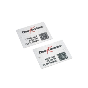 Deckorators 2 inch x 4 inch Porch Family Aluminum Plaque Set