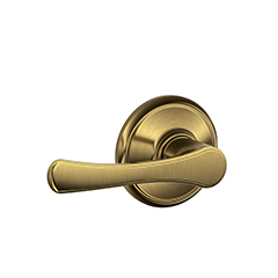 Wausau Supply | F10 Passage Avila Lever 609 Antique Brass - Box Pack