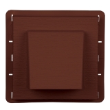 Water Management 4" Hooded Vent #346 Hampton Red
