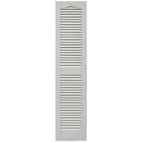 12 in. x 55 in. Open Louver Shutter Paintable #030