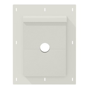 Diamond Kote® RigidMount Split Mount Block Brushed Smooth Light Gray