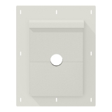 Diamond Kote® RigidMount Split Mount Block Brushed Smooth Light Gray