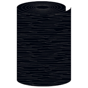 24 in. x 50 ft. Aluminum Trim Coil Woodgrain Black 518