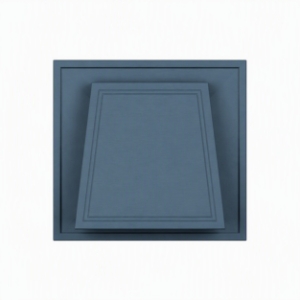 #155 6 in. Hooded Exhaust (Color Match: Royal Heritage Blue)
