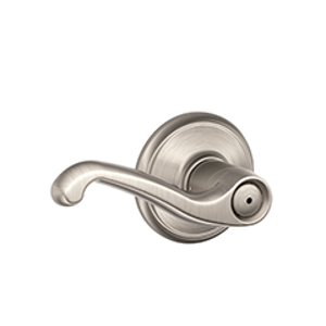 F40 Privacy Flair Lever 619 Satin Nickel - Box Pack