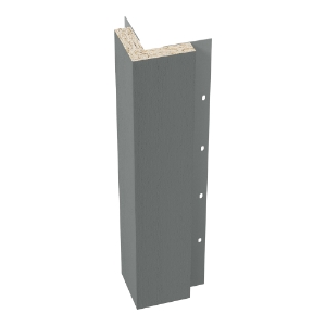 Diamond Kote® 5/4 in. x 4 in. x 16 ft. Brushed Smooth Outside Corner Smoky Ash - 1 per pack