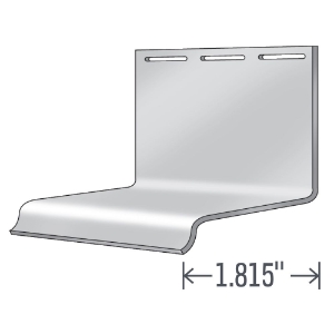 Drip Cap Wide Matte 1.185 in. Linen 12 ft. 6 in.