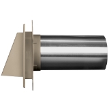 4" Hooded Vent #136 Canyon Clay