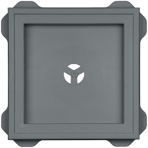 Recessed Square Mount Block Flagstone 325