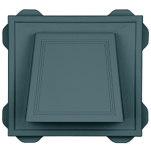 4" Hooded Vent #004 Wedgewood Blue