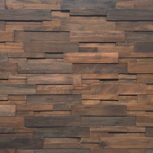 Reclaimed Wood Dark Panel 12 in. x 24 in.