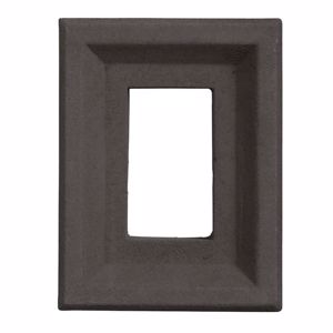6 in. x 8 in. Receptacle Box Charcoal